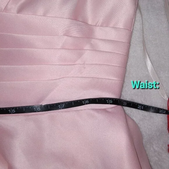 May Queen Couture V Neck Sleeveless Fit and Flare Short Dress Sz 18 NEW - Picture 4 of 16